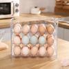 Ei-Aufbewahrungsbox, Kühlschrank-Organizer, Lebensmittelbehälter, Eier-Frischhaltebox, Halter, Tablett, Spender, Küche, Aufbewahrungsboxen