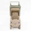 Pram Beige and mint Eco-plastic