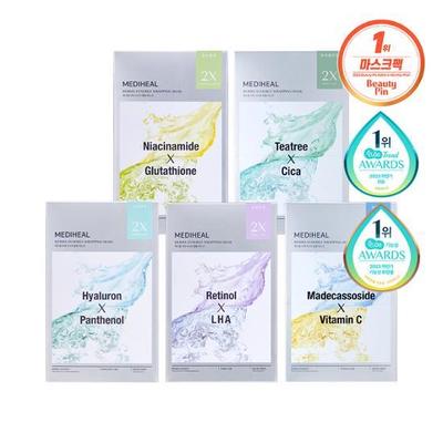 Derma Synergy Wrapping Mask (4 Sheets, 5 Types, Choose 1)