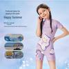 Mizuno Girls' One-Piece Sun Protection Swimsuit N2CAB448