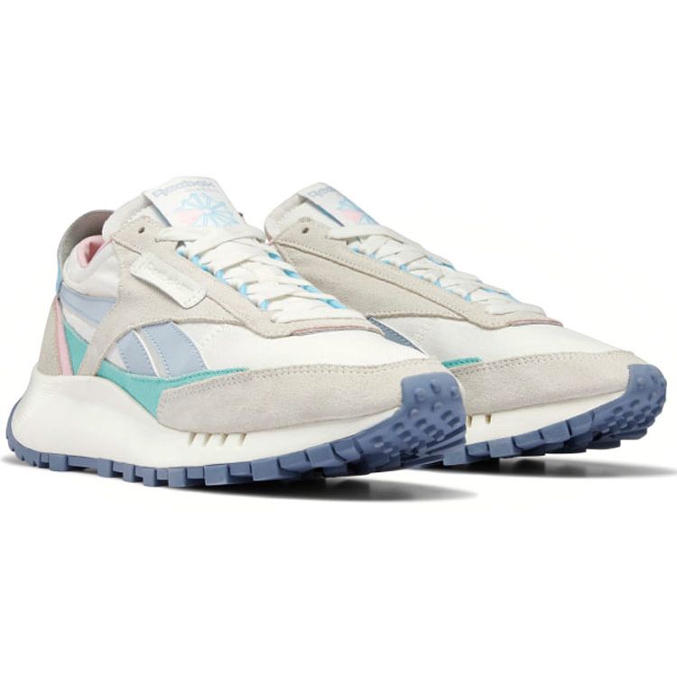 Reebok Classic Leather Legacy Comfortable Versatile Lightweight Low-Top Casual Shoes Unisex sneaker Gray Green Blue GZ0731