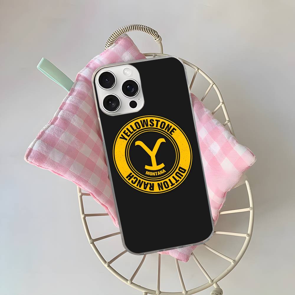 Popular Y-Yellowstone D-Dutton R-Ranch Phone Case For iPhone 11 12 13 14 15 16 17 Plus Pro Max Satin Laser Glossy Cover
