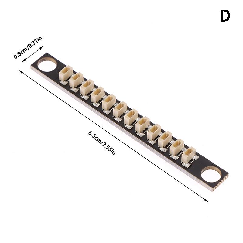 0.8 Mm 2/6/8/12 Pin Mini Sockets For Led Light Kit Compatile With Lego Blocks Model Diy Toys