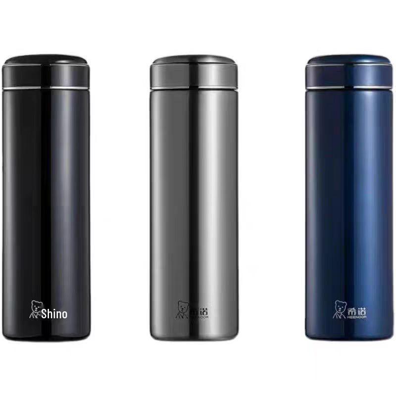 Xinuo Insulated Stainless Steel Tea Cup – Large Capacity, Portable, with Filter for Men and Women