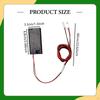 Dollhouse Lighting Kit Battery Box DIY Vintage Night Light 3V Bright Doll House Accessory Small
