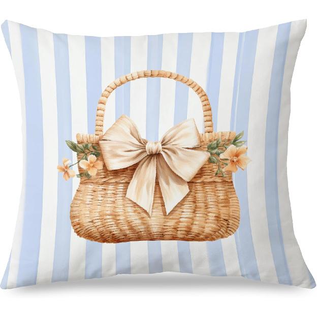 Abstract Oyster Coastal Beach Pillow Covers 18x18 Set of 2, Beachy Room Decor Aesthetic, Retro Coastal Ocean Oyster Shell Decorative Lumbar Pillow