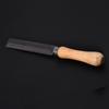 Black Guitar Nut File Steel+Wood Guitar Fret File Portable Fret Slot File  For Guitar