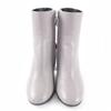 Pristine BALENCIAGA short boots gray leather Women 36 477242 Used