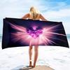 Valentine's Day Large Beach Towel for Adults and Lightweight Pool Towels Quick Dry Beach Towel Water Absorbent Towels for Travel