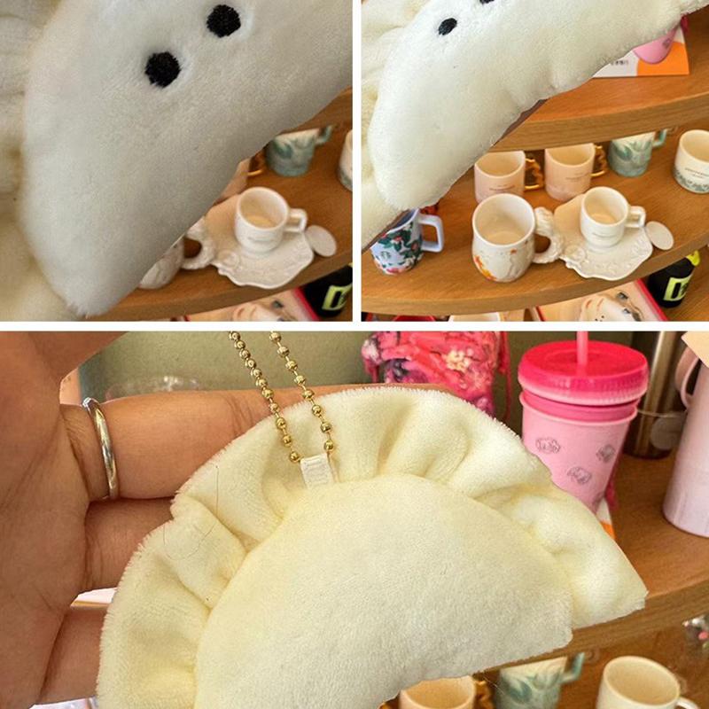 Cute Pendant Key Ring Plush Keychain Soft Stuffed Keyrings For Boy Girl For Bag Decorations Student Accessories