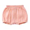 Summer 2026 Baby & Toddler Cotton Linen Solid Color Shorts
