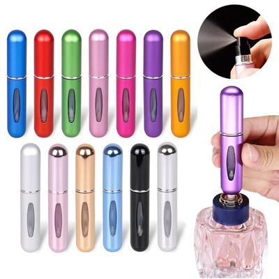 Flacon de umplere cu parfum de 5 ml, cu spray portabil reîncărcat, recipiente goale, atomizator pentru instrumente cosmetice de călătorie