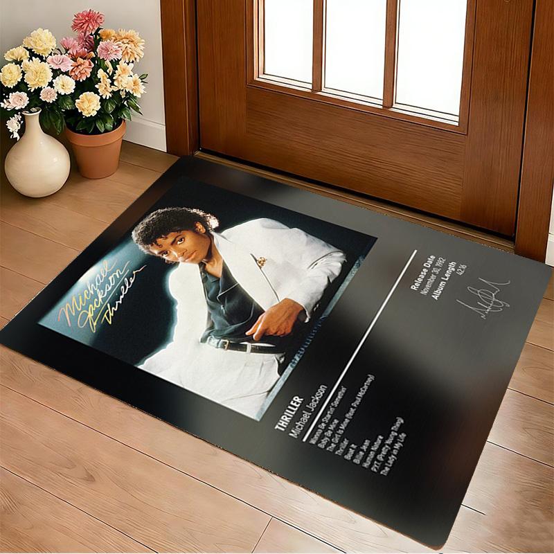 Michael Jackson Award Living Room Nonslip Area Rug Soft Carpet For Bedroom Gameoom Playroom Sofa Office Home Decor Doormat