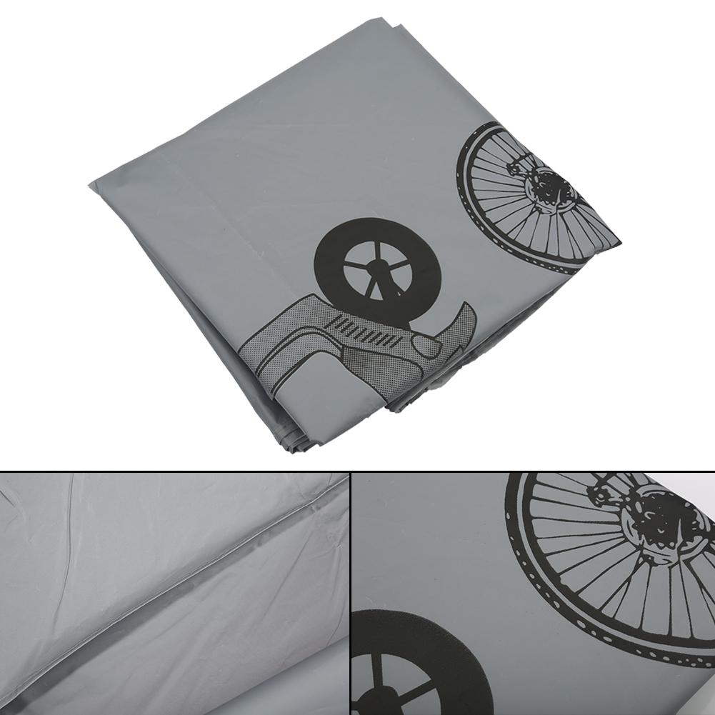 Cover, Waterproof Dustproof Anti UV Motorcycle Cover with Polyester Material, for Mountain Bikes Electric Bikes Outdoor