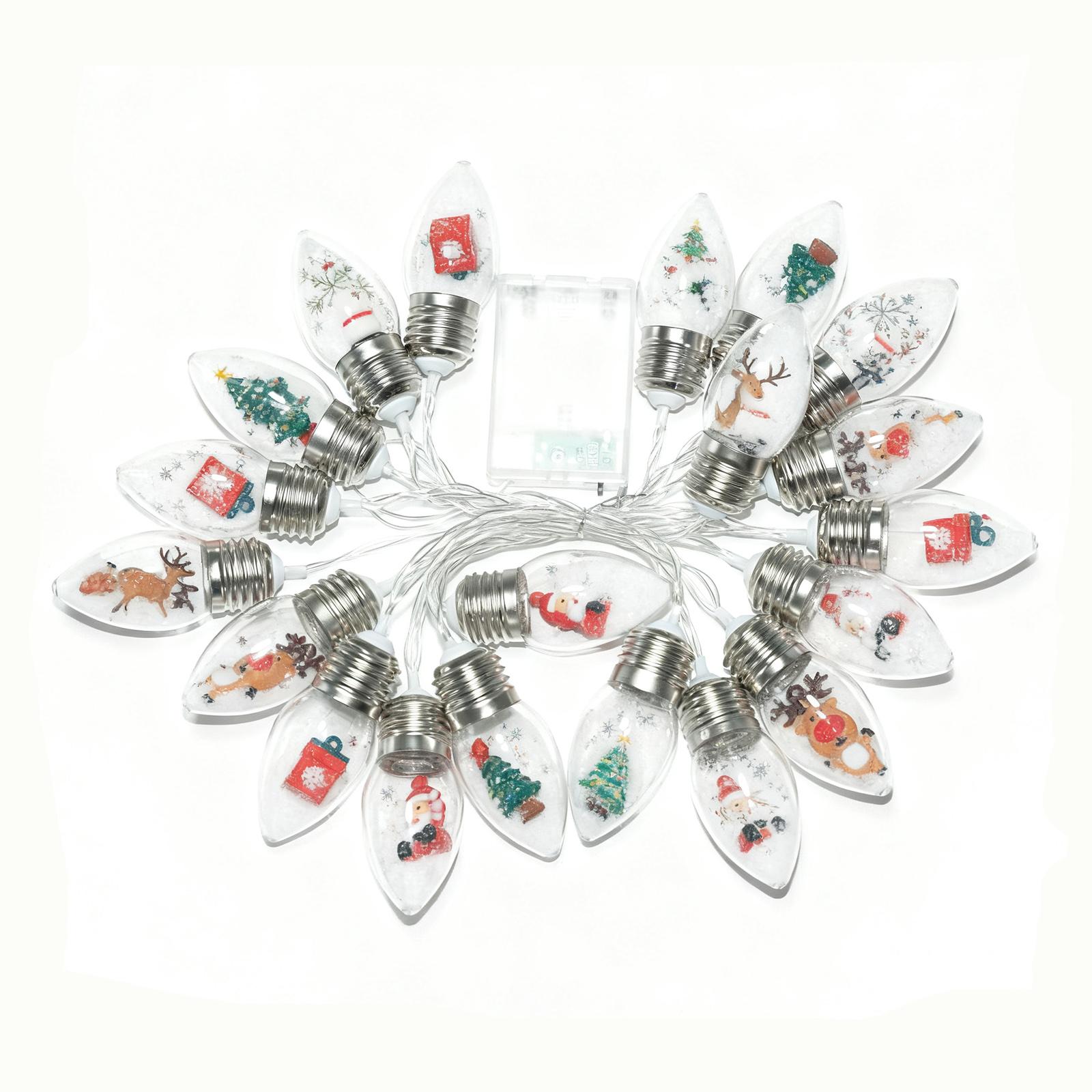 

Рождественский Снеговик Лось Светодиодная Гирлянда Наружная Клаус Декоративная Рождественская Елка Разноцветные Огни One Size