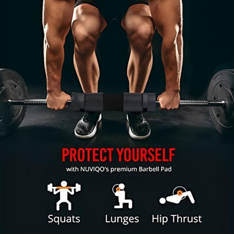 Barbell Sheath Weightlifting Pads Fitness Equipment Sports Safety Foam Barbell Pads Shoulder Pads