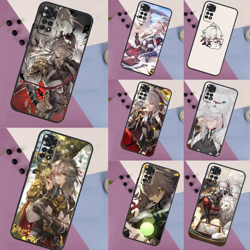 Jing Yuan Honkai Star Rail Case For Xiaomi Redmi Note 12 10 9 11 Pro 9S 10S 11S 12S Cover For Redmi 12 9C 10C 12C 13C