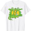 Reptilien Zoo Tier Krokodilfamilie Lustiges Krokodil T-Shirt(1)