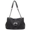 Women's Bag New Denim Fashion Chain Portable Messenger Bag Shoulder Armpit Bag