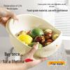 Plastic Rice and Vegetable Washing Basket: Rice Sieve, Drainer, Fruit Plate, Kitchen Basin.