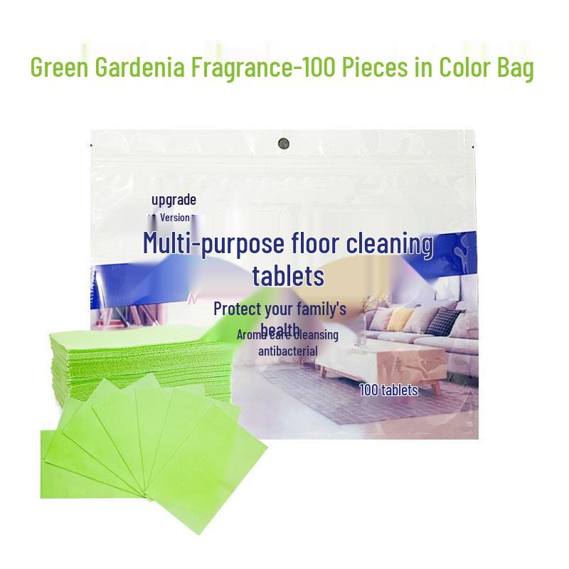Multi-Effect Fresh Scent Floor Cleaning Tablets for Stain & Scale Removal