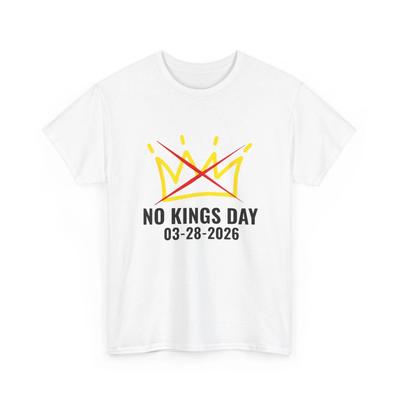 Kein König T-Shirt, 28. März Kein Königstag Damen Herren Shirt