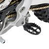 ZETA RACING Wide Footpegs YZ250F '24, YZ450F '23, YZ450FX '24 Front and Rear Width Approx. 57mm Stable Riding Standing Mud Removal Chromoly Steel