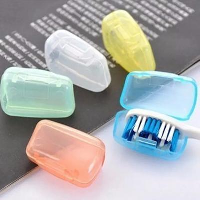 10pcs Portable Toothbrush Cover Holder Health Germproof Toothbrushes Protector Travel Hiking Camping Brush Cap Case