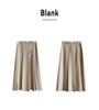 Spring Korean-Style High-End A-Line Pleated Midi Skirt Suit - Juzhi 2551-1
