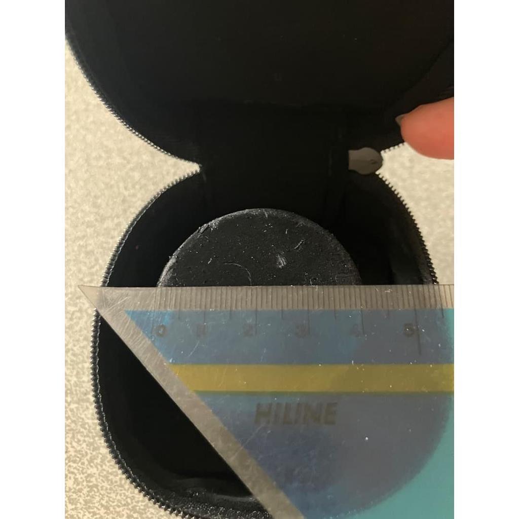Used CHANEL Black Zippered Watch Case