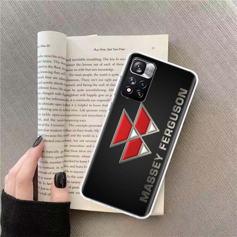 Traktor Bauernhof Handyhülle Für Redmi Note 13 12 Pro Plus 14 15 Pro 5G 11 11T 11E 11S 10 Pro 10S 9 9S Hülle Handy Klar TPU Capa Case