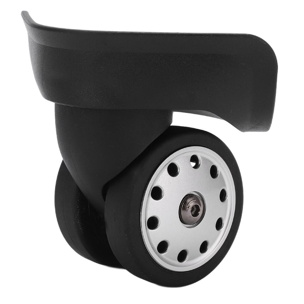 1 Pair 8 Porous Wheel Suitcase Luggage Replacement Casters for Travel Bags Large Size
