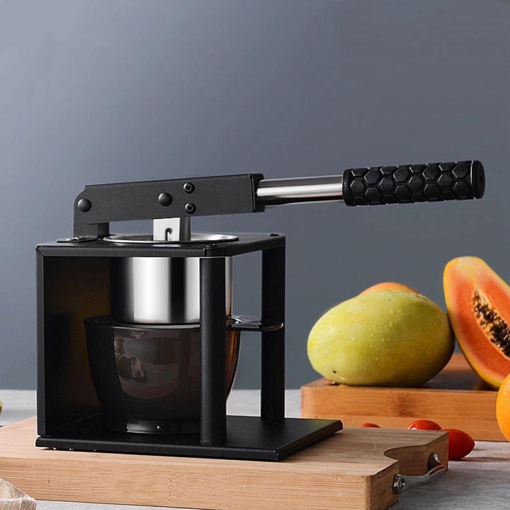 Hand Press Manual Juice Extractor Stainless Steel Fruit Juicer Practical Manual Juicer  for Home