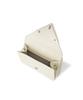 Fennec Crinkle Triangle Triple Wallet - Vanilla