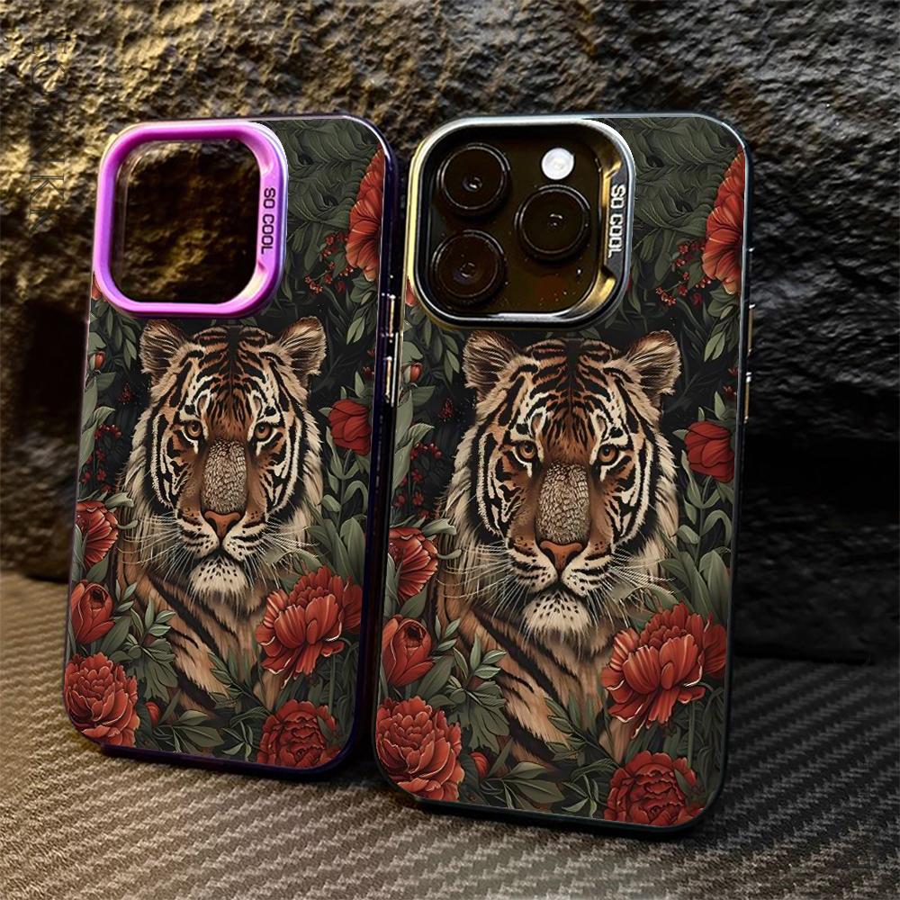 Superior Tiger Pattern Printing Phone Case For iPhone 15 Cases iPhone 11 12 13 14 15 16 Pro Max XS X XR Plus Shockproof Cover
