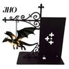 Einzigartiges Urlaubs-Souvenir Magische Fliegende Drachen Bücherregal-Lampe, Warmes Hängendes Nachtlicht, Fantasy-Skulptur mit Ständer Lese-Ecke Dekoration, Geschenk