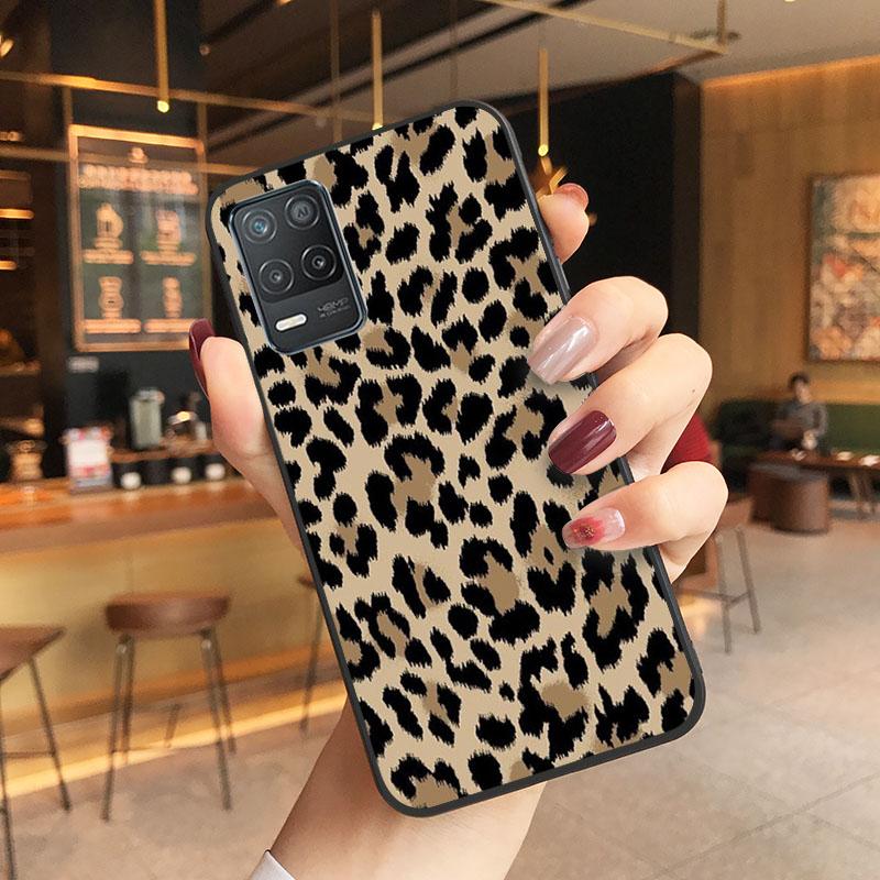 Leopard Phone Case for OPPO Realme GT 2 Pro X2 Pro XT C25S 8 7 6 Pro 6i GT Master C3 C21 C21Y C11 X3 SuperZoom