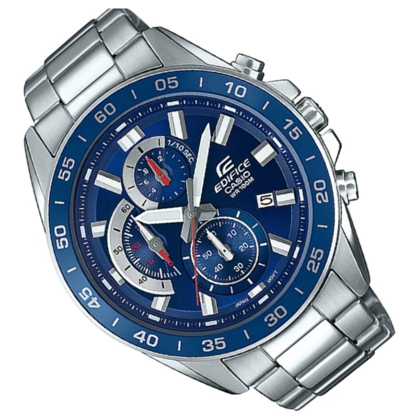 CASIO Men EDIFICE Blue Watch EFV-550D-2A EFV-550D-2A