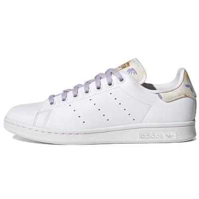 Stan Smith Floral Women Sneakers White Cloud-White Purple-Tint GW5929