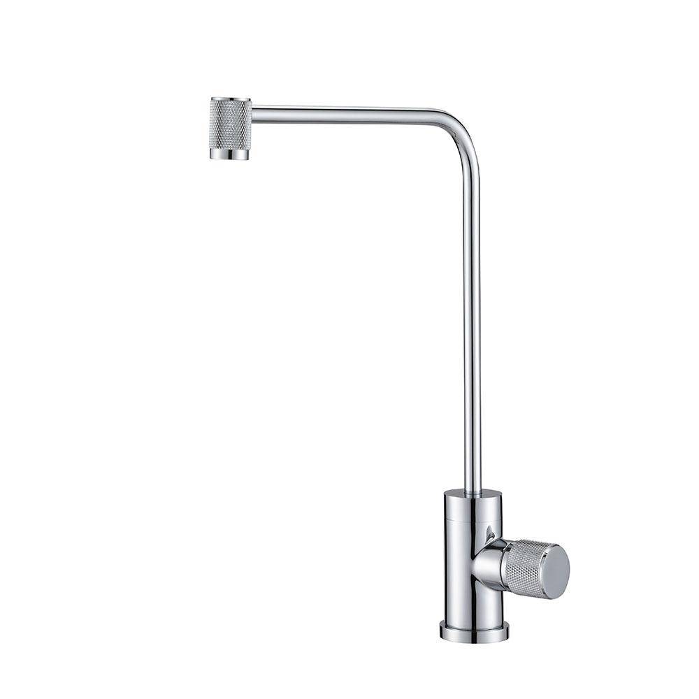 Gun Grey Copper Kitchen Sink Faucet Rotate 360 ° Single Cold Water Purifier Tap Filters Purifier Direct Drinking Tap Black
