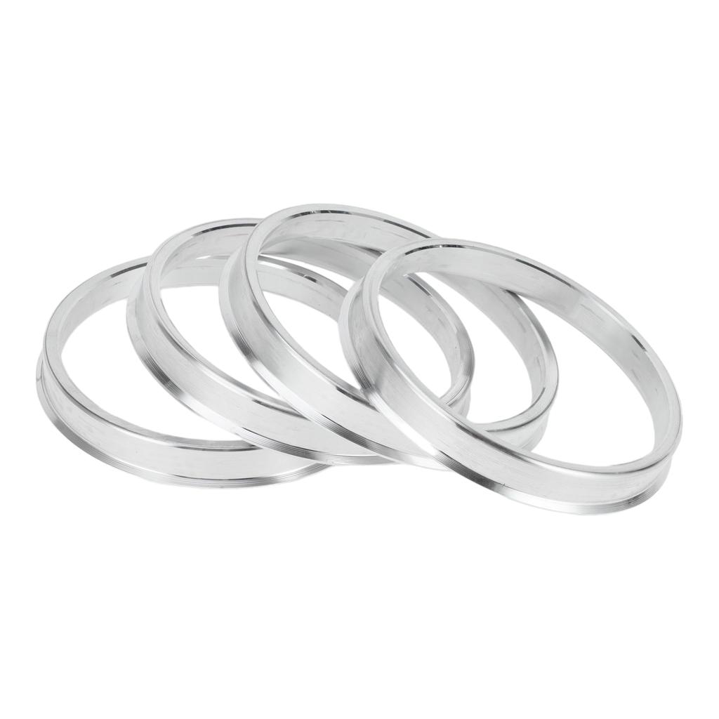 INFINAUTO Hub Centric Rings 66.1mm Inner to 73.1mm Outside Diameter Vehicle Wheel Hub Rings Aluminum Alloy 4pcs