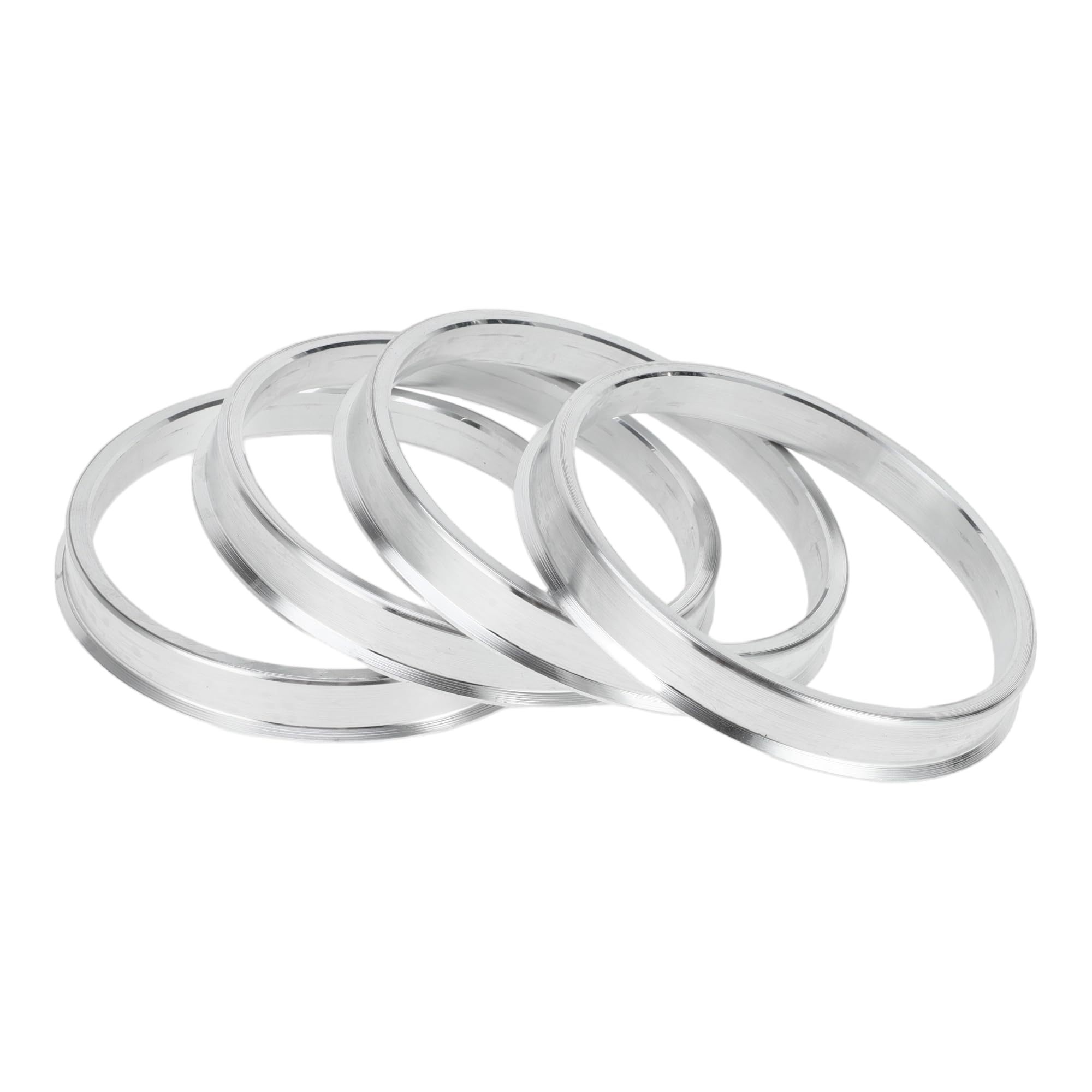 

INFINAUTO Центровочные кольца 66,1 мм внутренний диаметр на 73,1 мм внешний диаметр Кольца ступицы колеса автомобиля Алюминиевый сплав 4 шт.