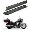 1 Pair Harley Touring Motorcycle Saddlebag Lock Cover Reflectors