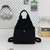 Schoolbag trendy brand casual backpack new multi-functional lightweight simple small backpack solid color commuter outdoor travel messenger bag
