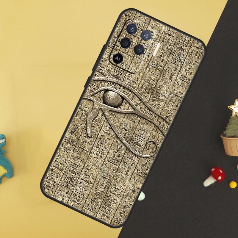 

Sacred Eye of Horus Egypt Fresco Case For Oppo A96 A76 A16 A17 A57 A60 A40 A80 A18 A38 A58 A78 A98 A15 A54 A74 A94 A6 A5 Pro OPPO A16