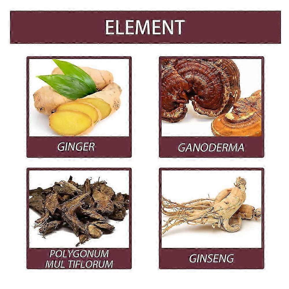 3X Herbal Gray Hair Care Spray, Polygonum Multiflorum And Herb Extract, Strengthens Hair, Moisturizes Hair