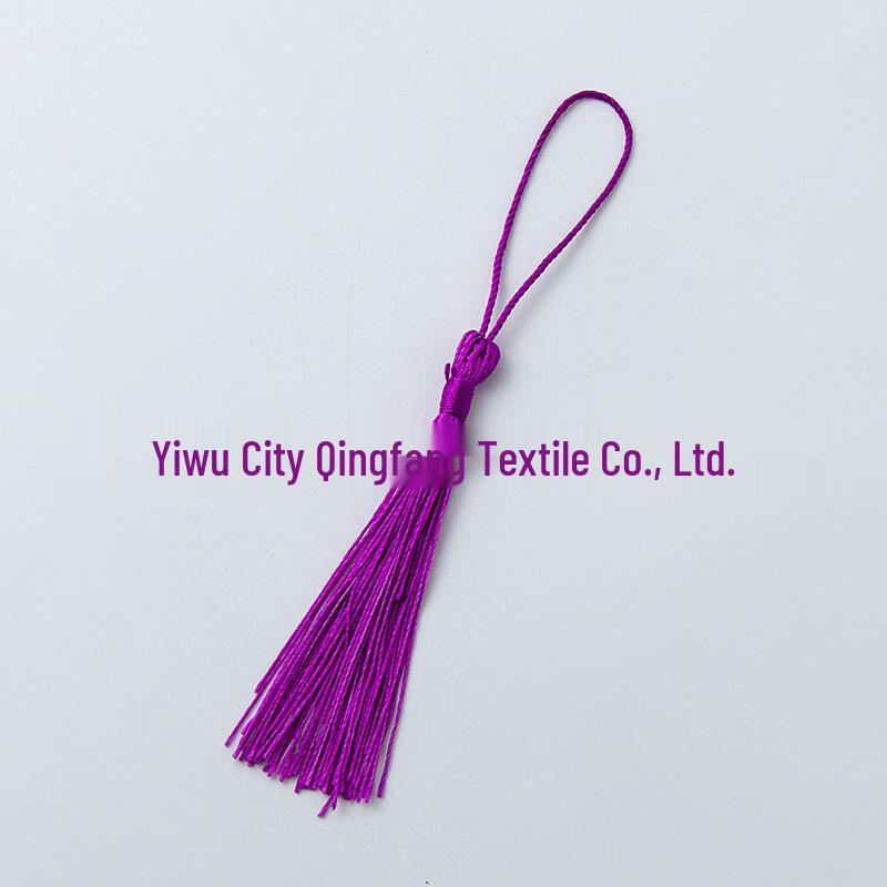 Polyester Silk Tassels for DIY Crafts and Bookmarks