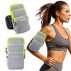 Three Pockets Arm Band Pouch Phone Holder Mobile Phone Arm Bag Running Phone Bags  Outdoor Sports