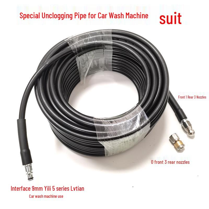 Hochdruck 360° rotierende Rohrreinigungsmaschine für Autowaschanlagen und Kanalreinigung