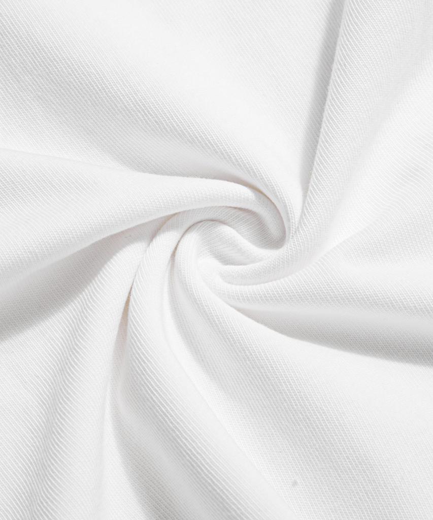 Beulonseun Vintage Short Sleeve Henley Tee White